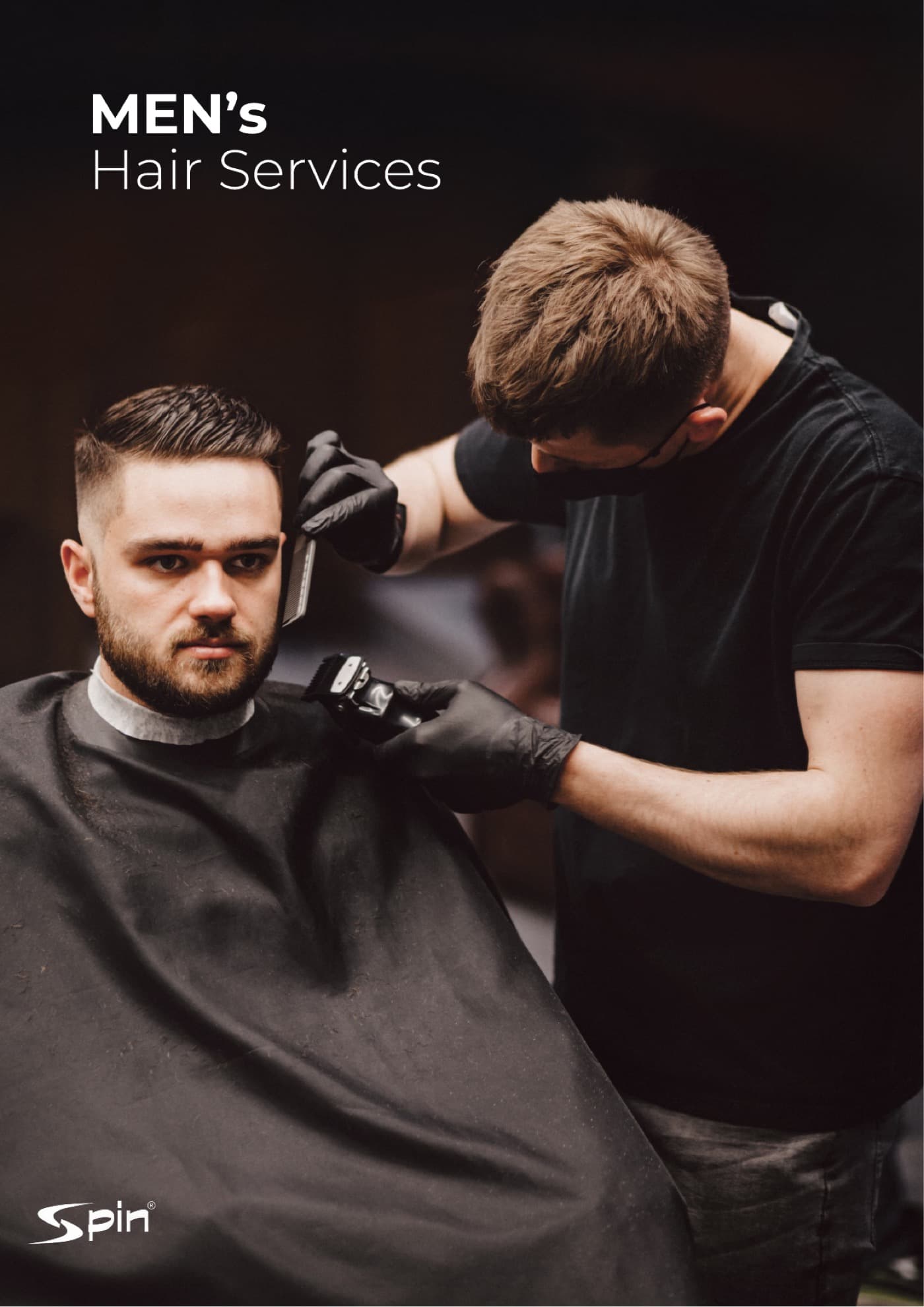 Men's haircut and grooming at Spin Unisex Salon near HSR Layout Bengaluru